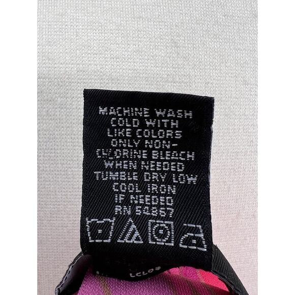 90s Y2K Vintage Express Floral Pink Spaghetti Strap Sundress Groovy Dress 5/6 - Picture 10 of 10